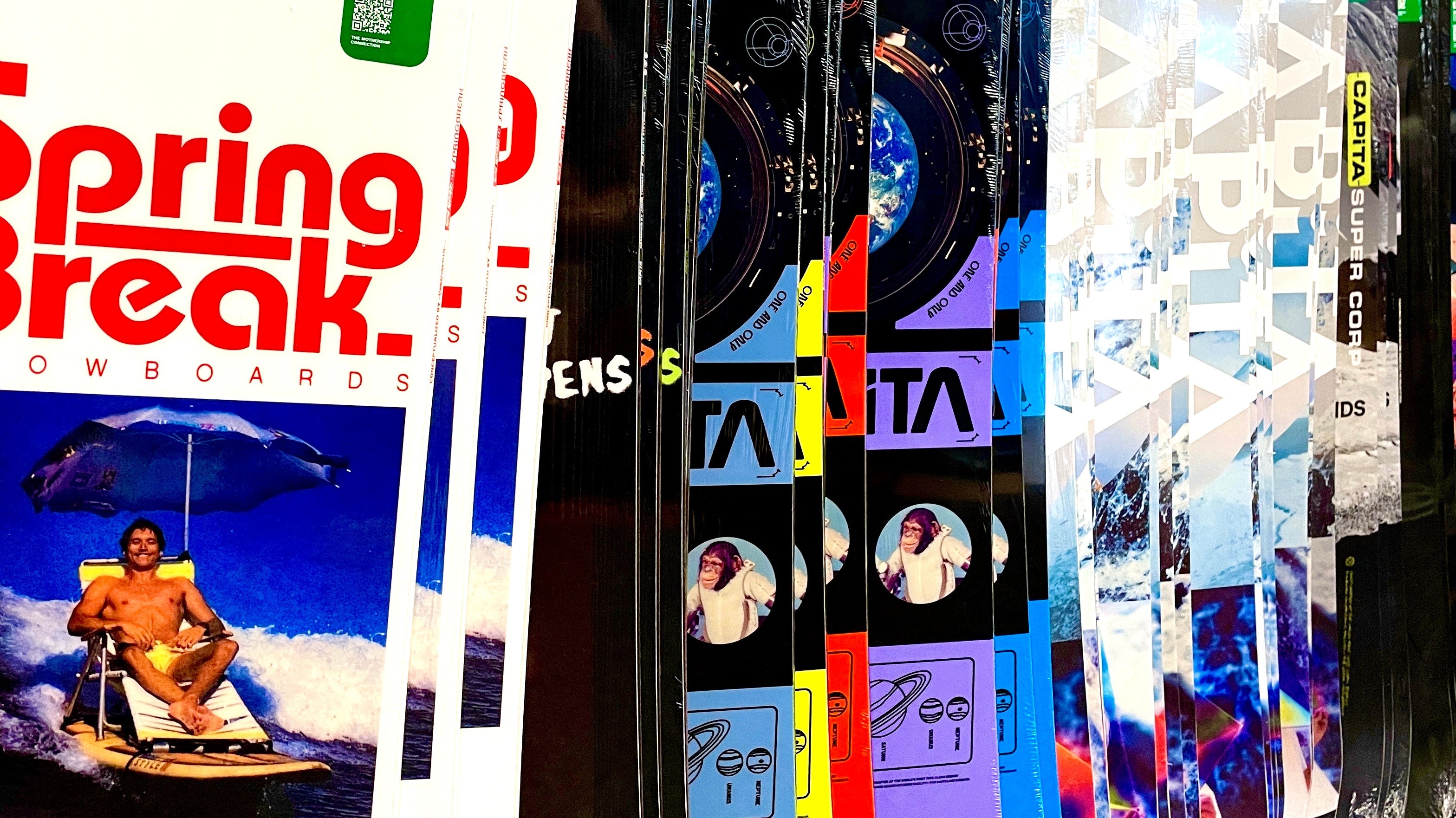Capita and Spring Break Snowboards are now in stock