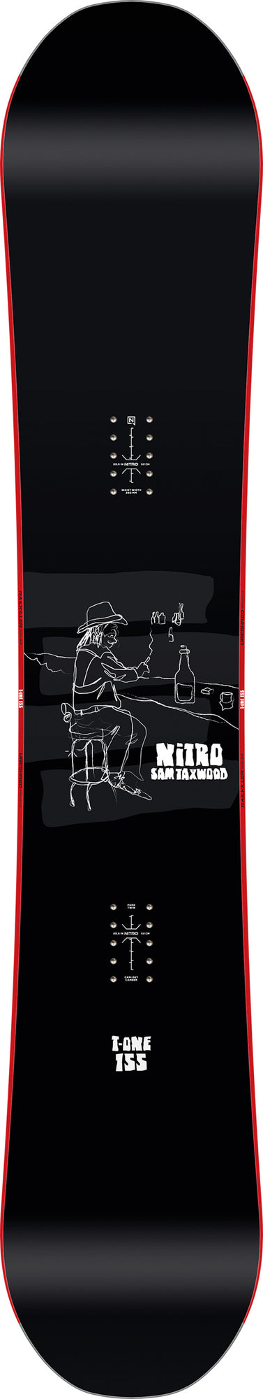Nitro T1 Sam Taxwood Snowboard 2027 – Milo Snow and Skate