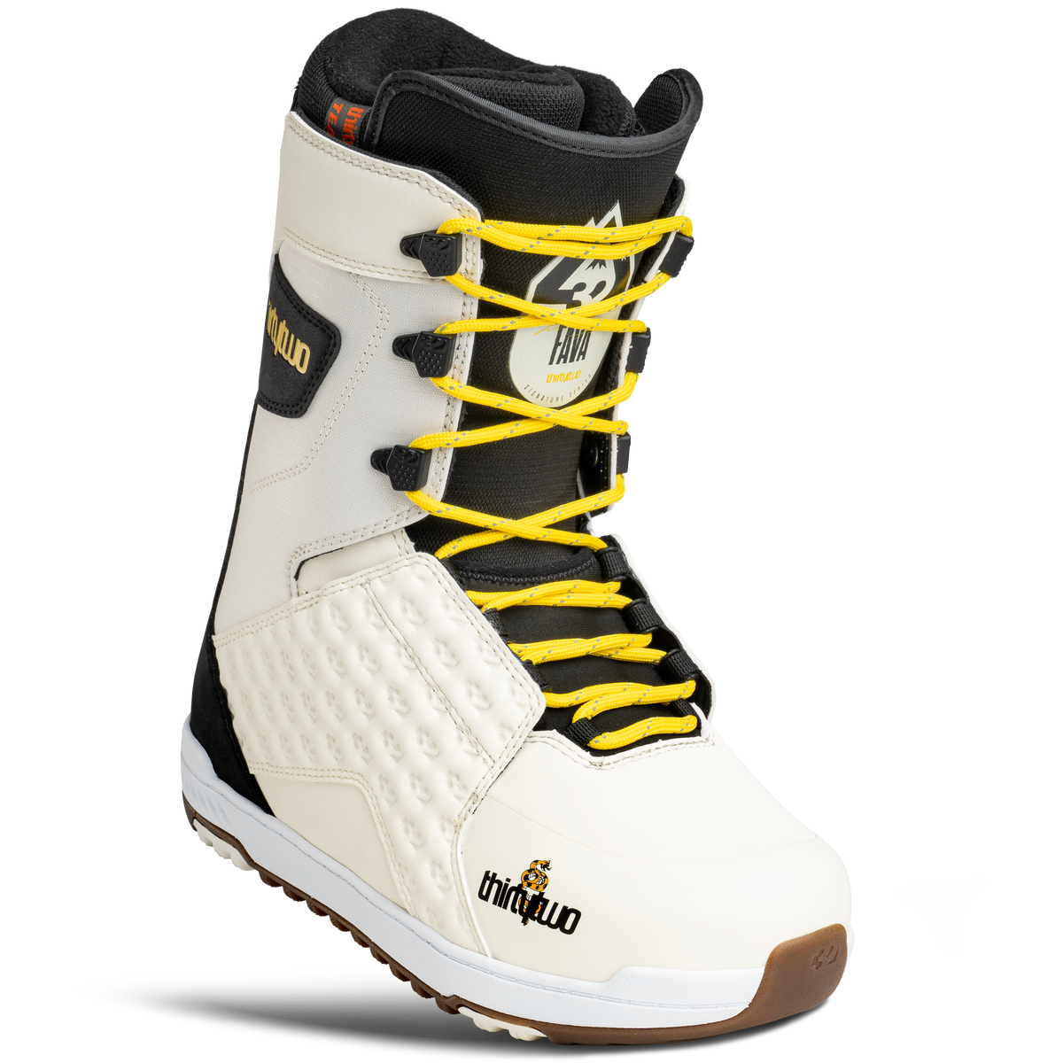 ThirtyTwo Lashed Laced Fava Boot 2027 (White/Black) – Milo Snow