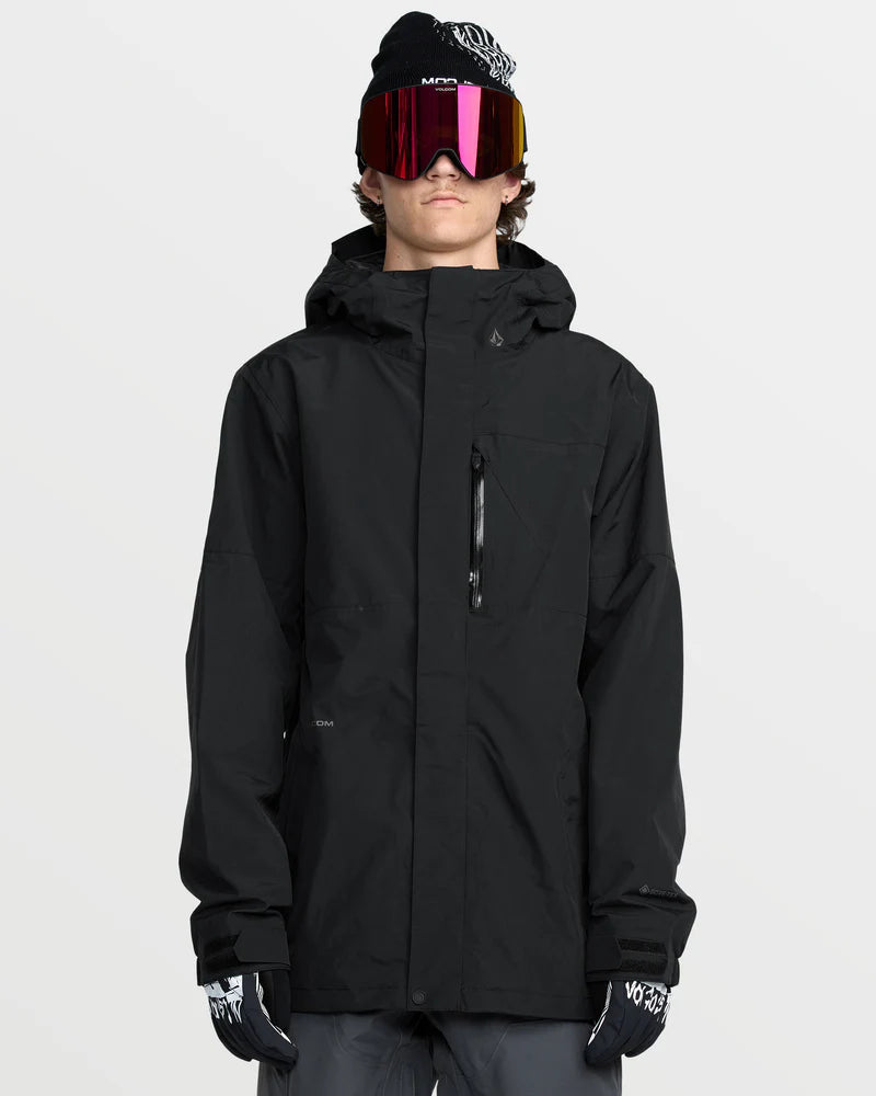 Volcom L Gore-Tex Jacket (Black) – Milo Snow and Skate Volcom L Gore-Tex Jacket (Black) – Milo Snow and Skate
