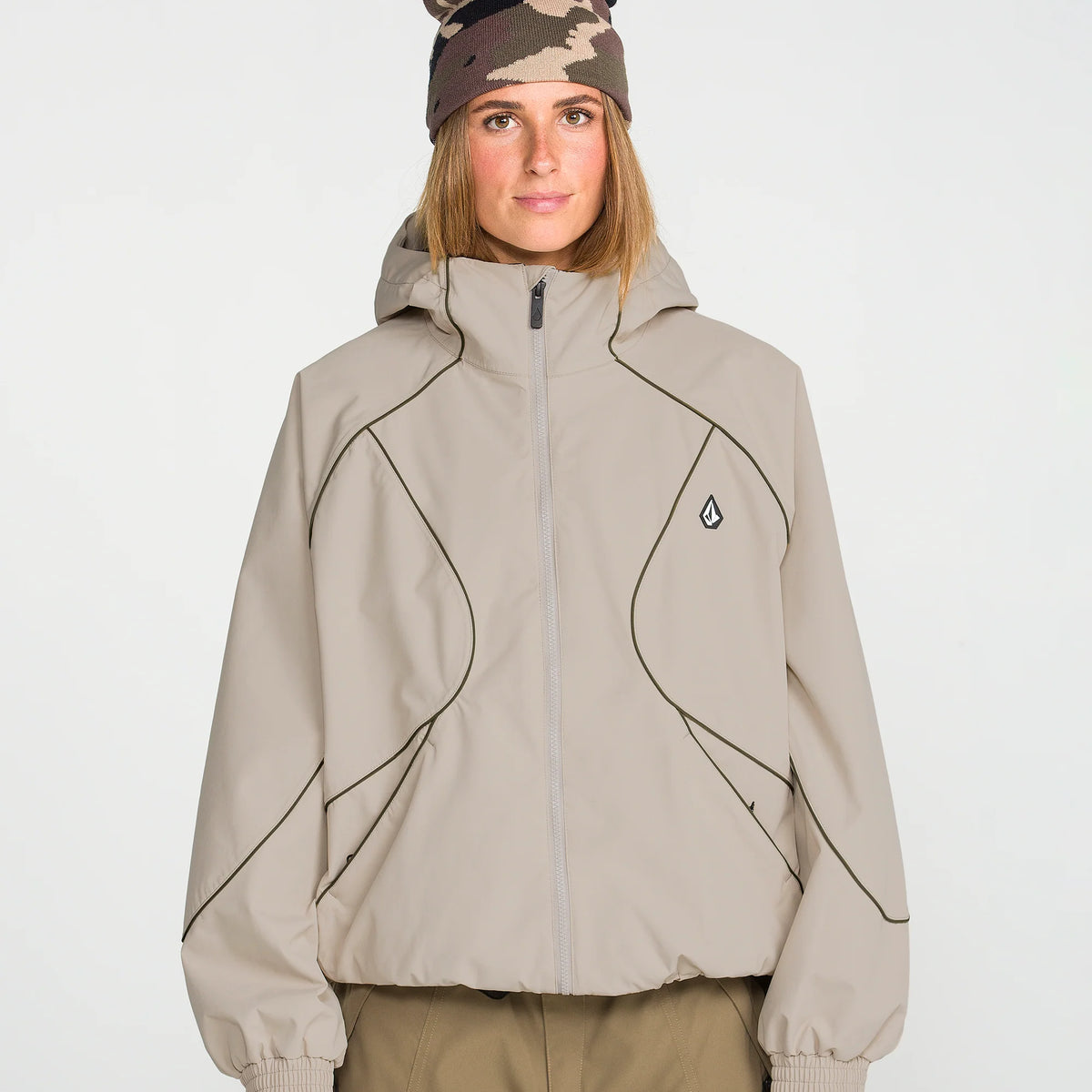 Volcom Liftline 20k Jacket (Khaki) – Milo Snow and Skate