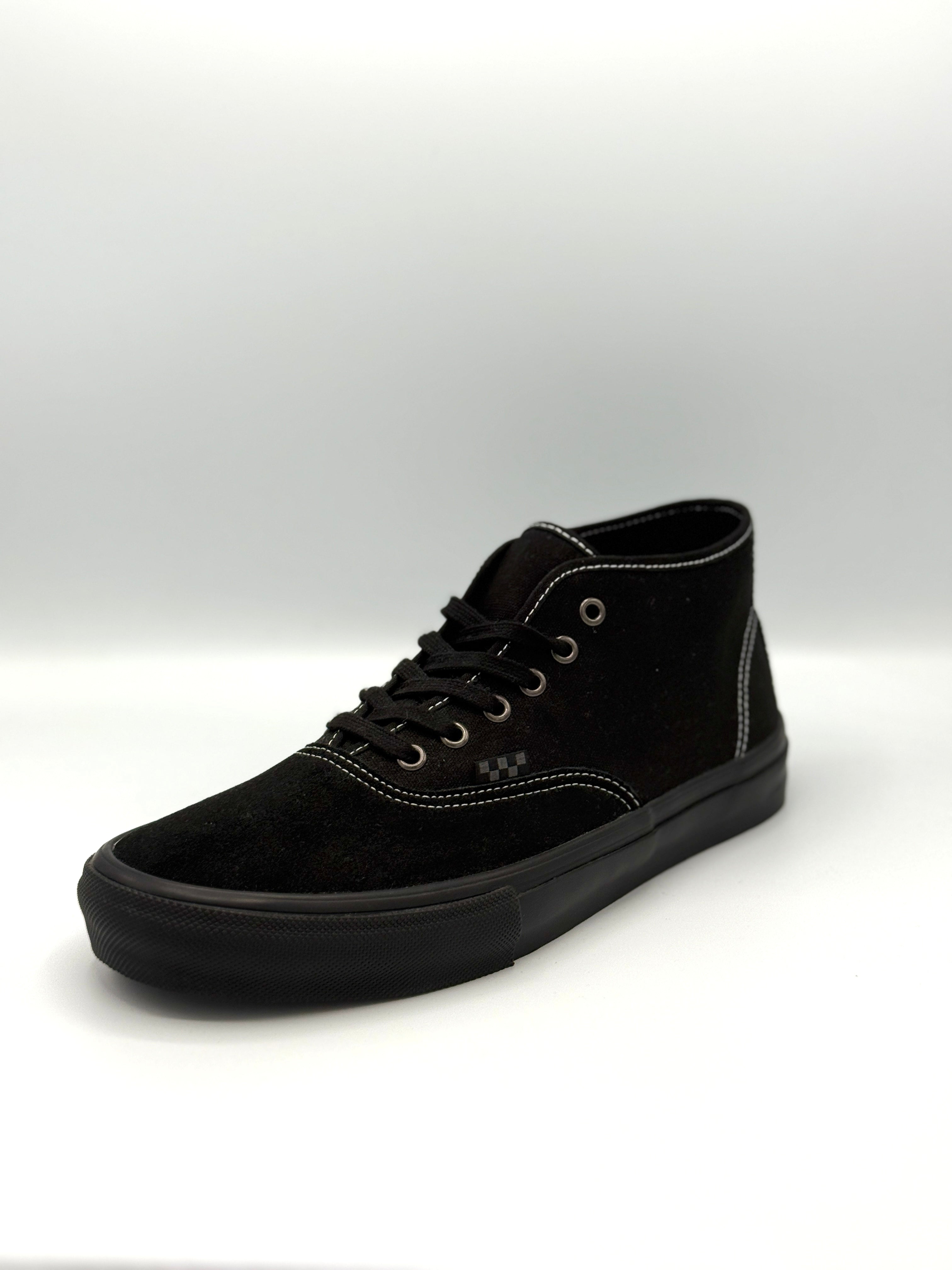 Vans Skate Authentic Mid (Blackout) – Milo Snow and Skate