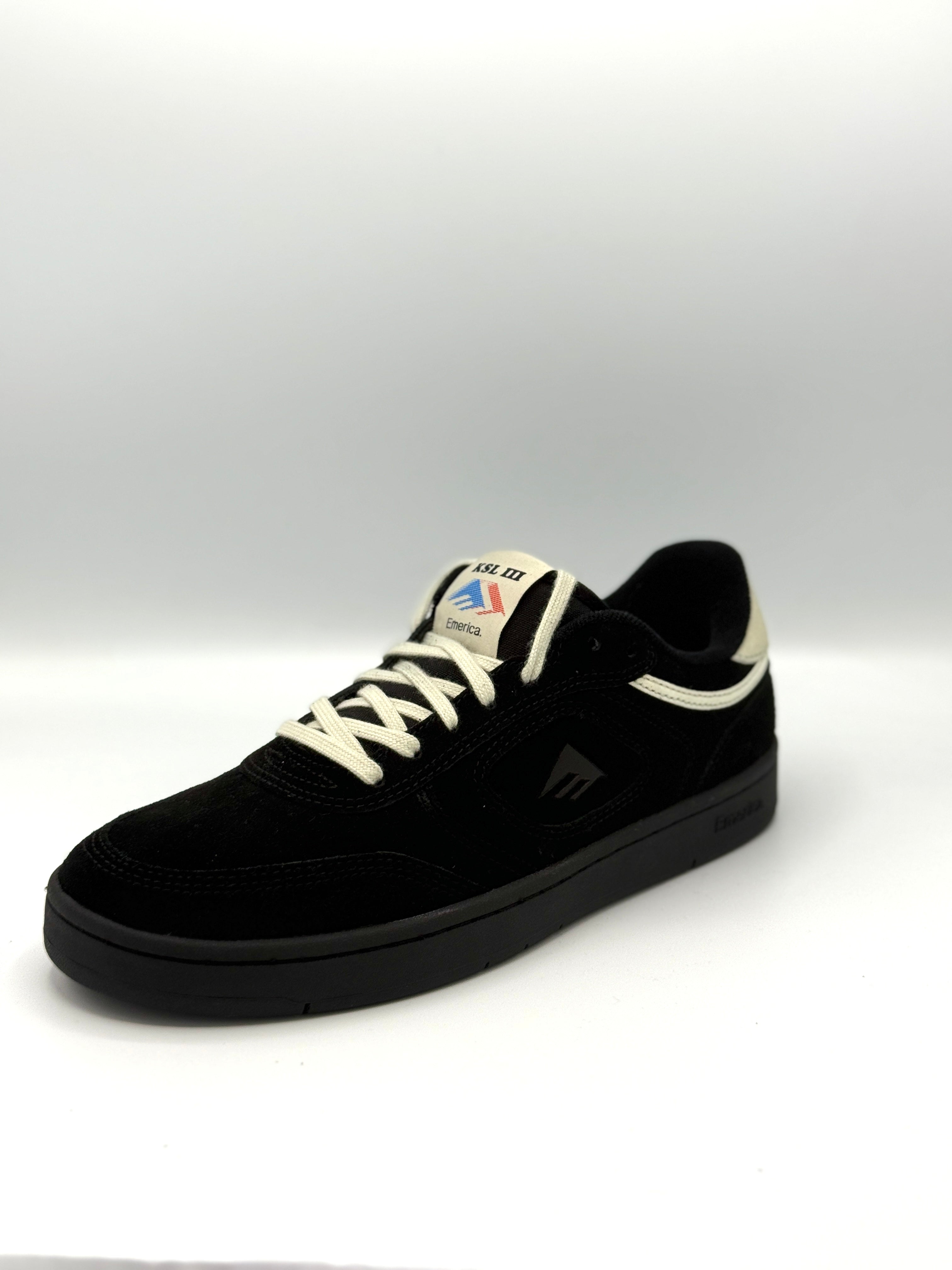 Emerica KSL 3 Shoe (Black/Black) – Milo Snow and Skate