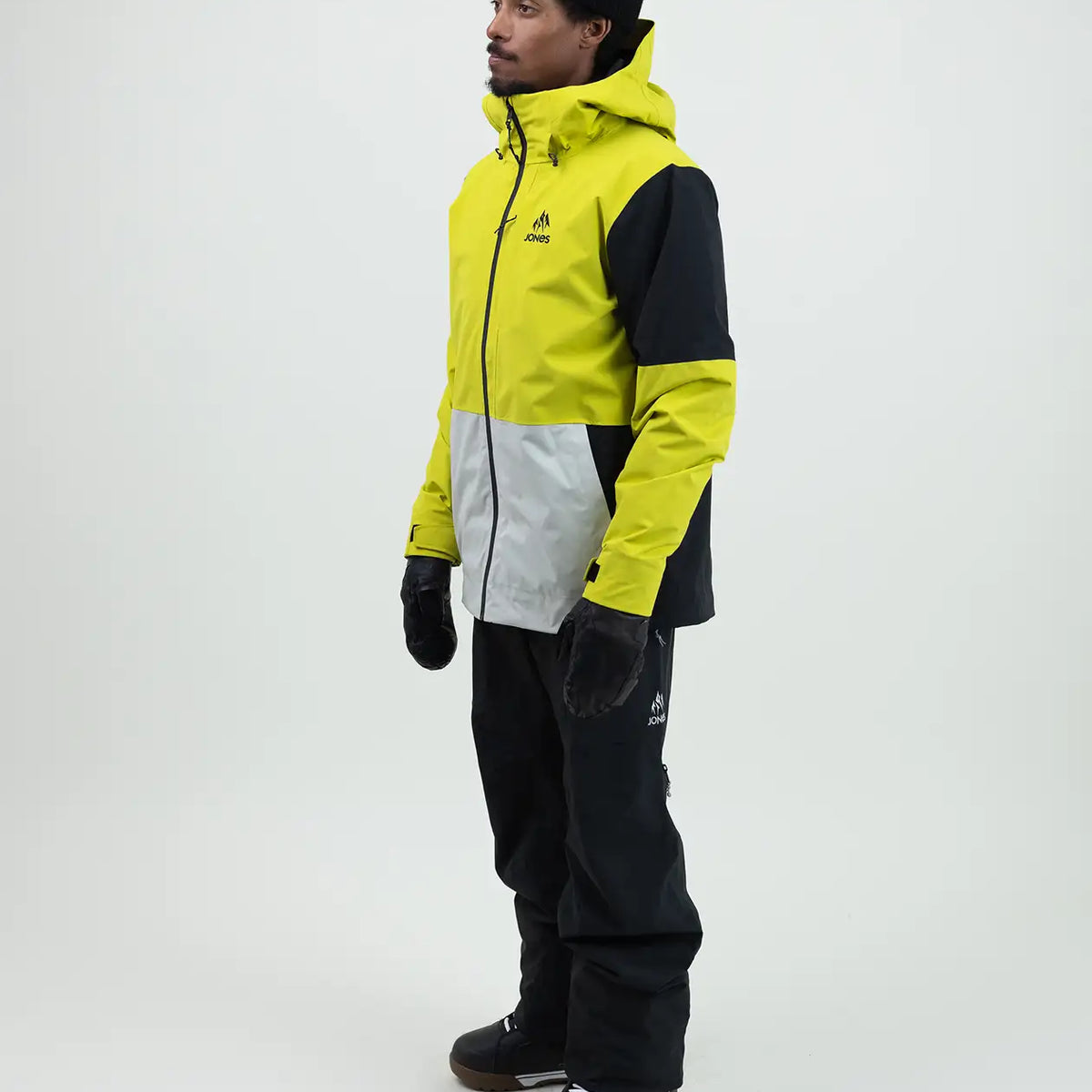 Jones Mountain Surf Recycled Shell Jacket (Lime Green) – Milo Snow