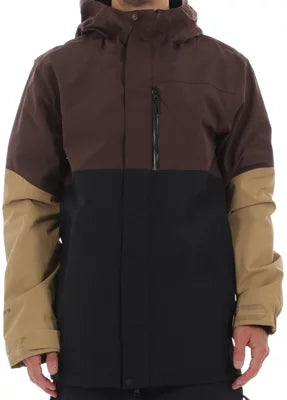 Volcom L Insulated GORE-TEX Jacket - Men's Brown, L