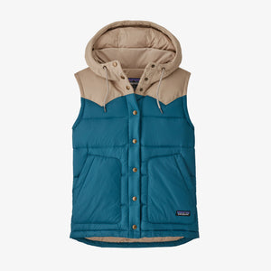 Patagonia Bivy Hooded Vest Women's (Wavy Blue)