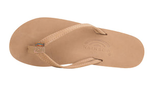 Rainbow Tropics Premium Leather Sandal (Melon)