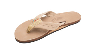 Rainbow 301 Premium Leather Womens Sandal (Sierra Brown)