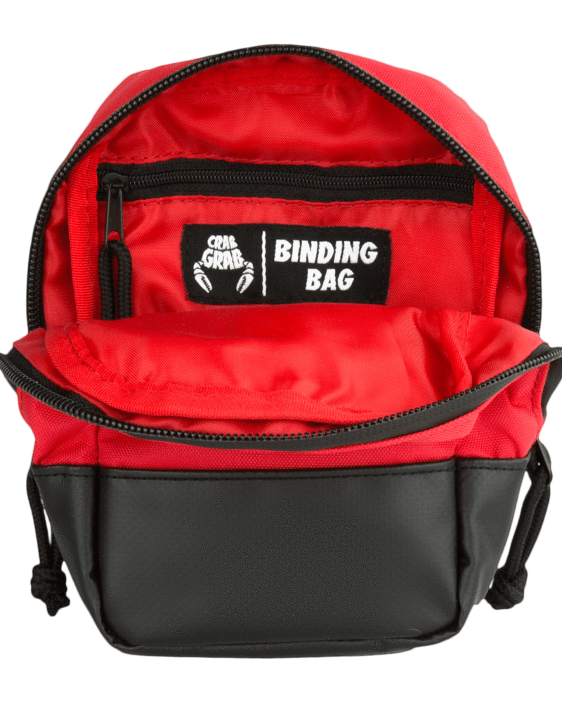 Crab Grab Snowboard Binding Bag Black Inside detail