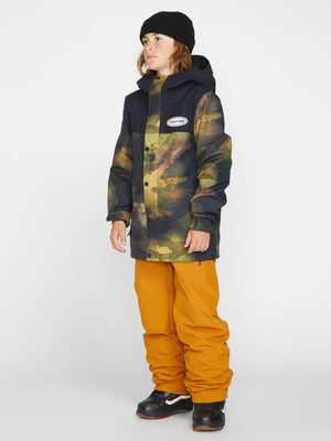 Volcom Stone.91 Youth Snowboard Jacket (Camouflage)
