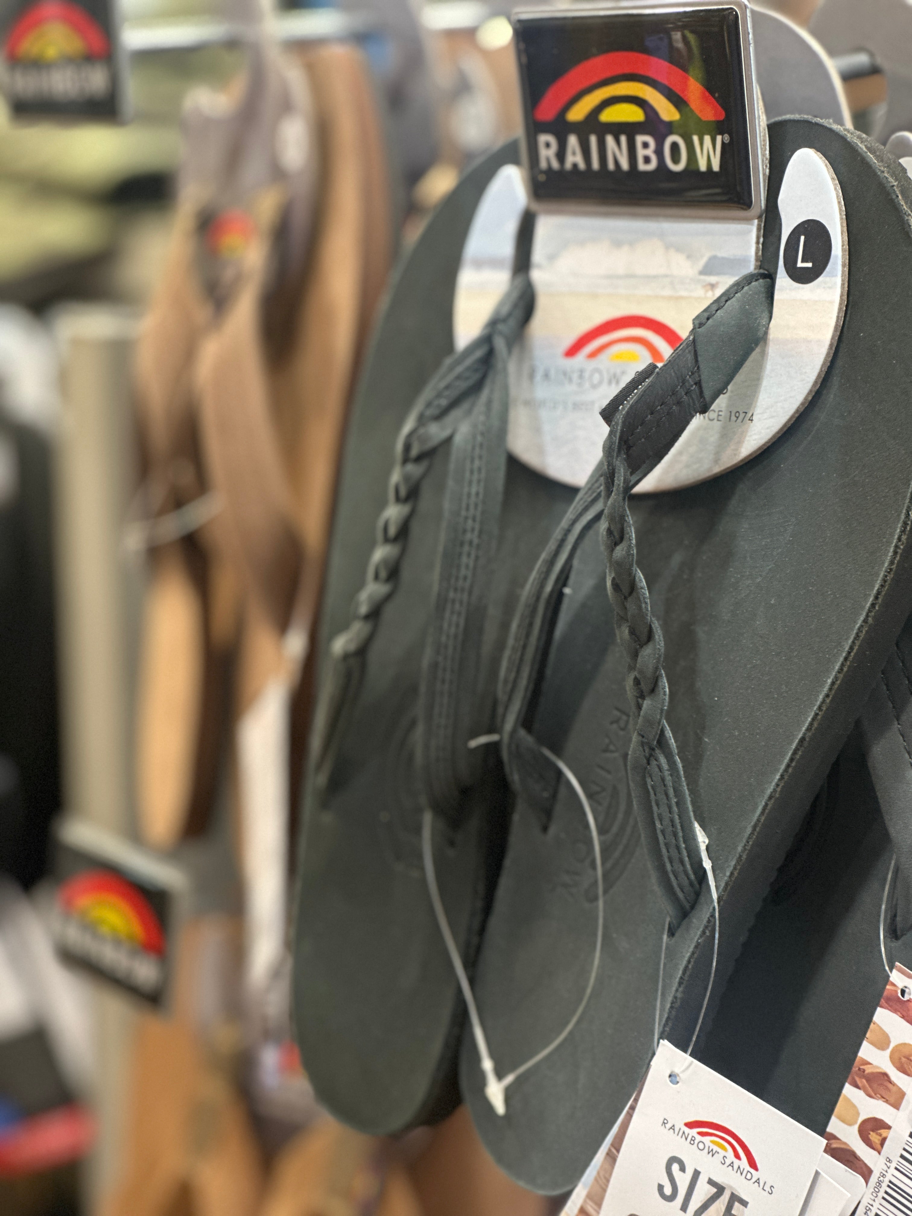 Rainbow Sandals are on fire and in-stock!