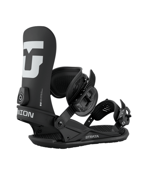 Union Strata Snowboard Bindings 2026 (Black) – Milo Snow and