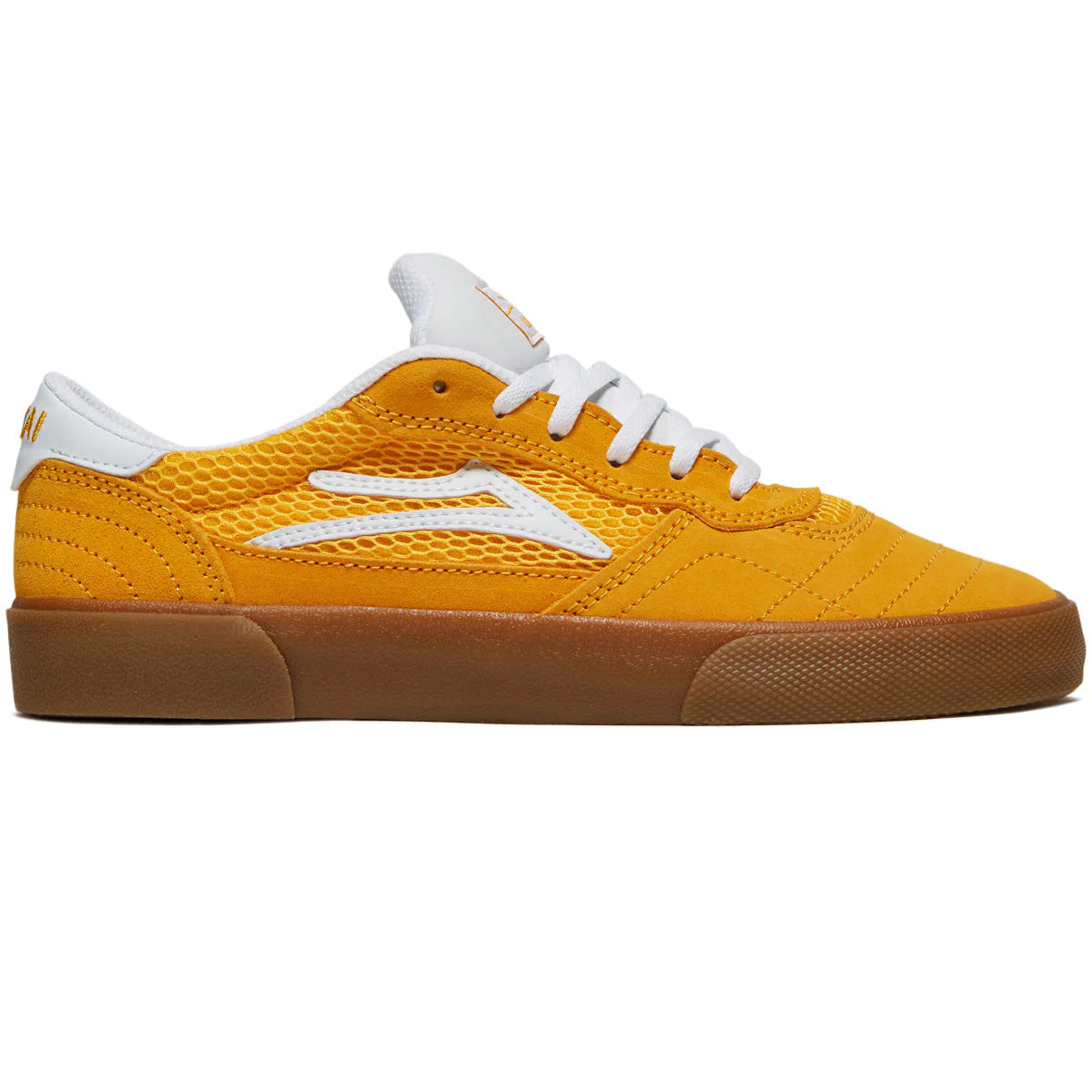 Lakai Cambridge Gold Gum Suede Milo Snow and Skate