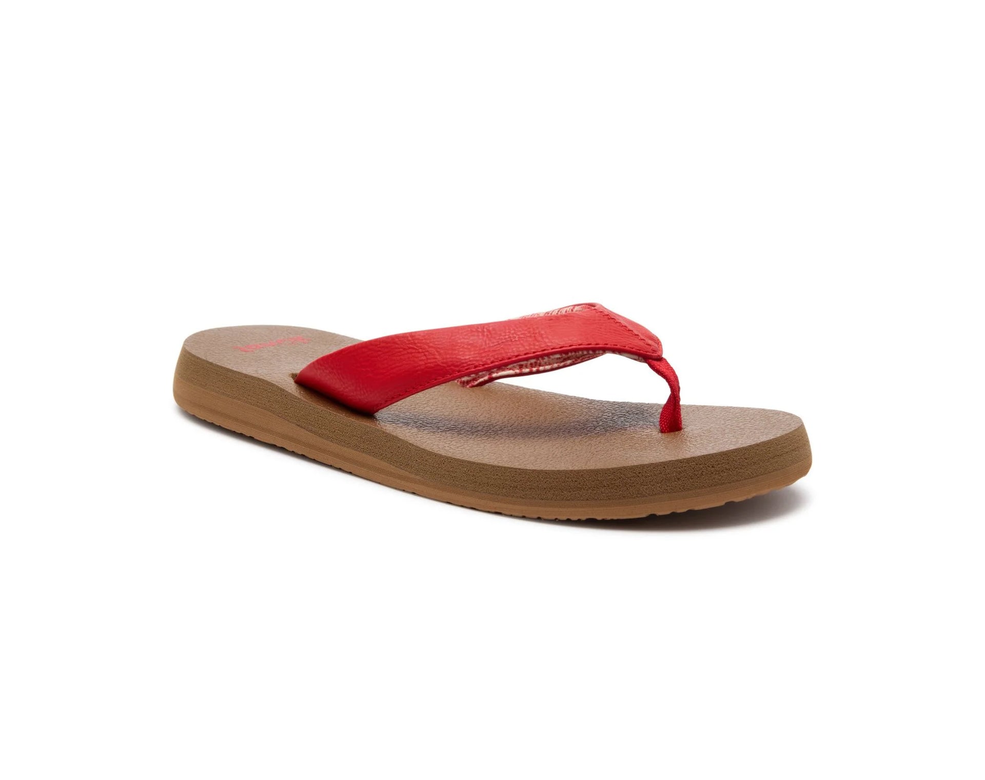 (取寄) サヌーク レディース ヨガ マット リ Sanuk women Yoga Mat II Cherry Red Sanuk Yoga Mat 2 Womens Sandal (Cherry Red) – Milo Snow and Skate
