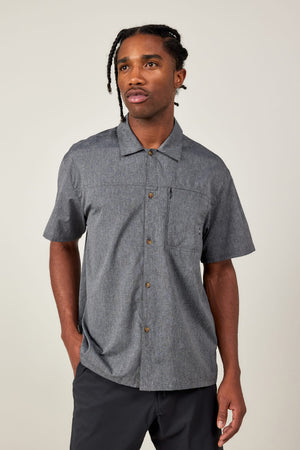 686 Canopy Woven Shirt (Heather Charcoal)