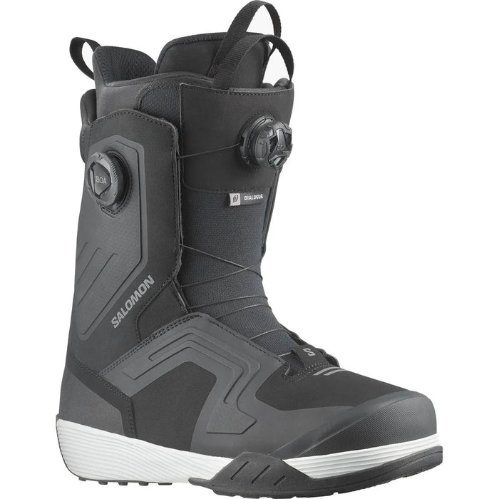 Salomon Dialogue WIDE Dual Boa Snowboard Boot (Black)