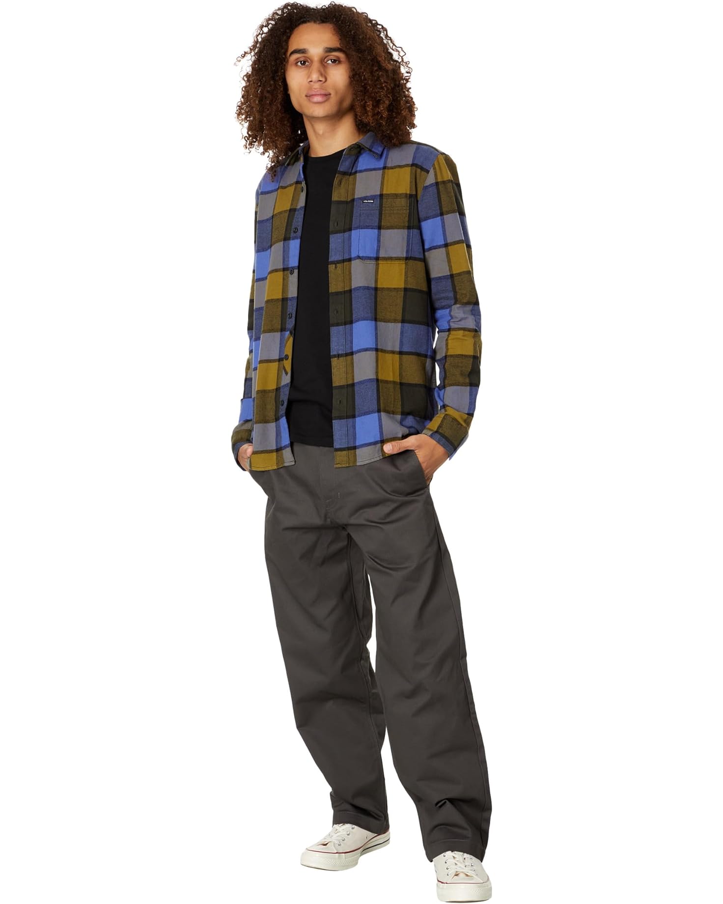 Volcom Frickin Skate Chino Pant (Asphalt Black) – Milo Snow