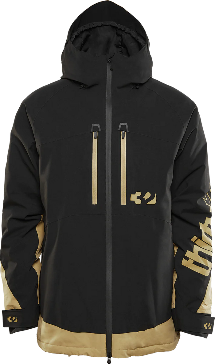 32 Lashed Insulated Jacket (Black/Tan)