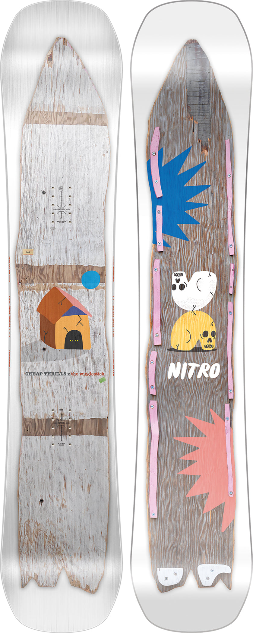 Nitro Cheap Thrills Snowboard 2024 – Milo Snow and Skate