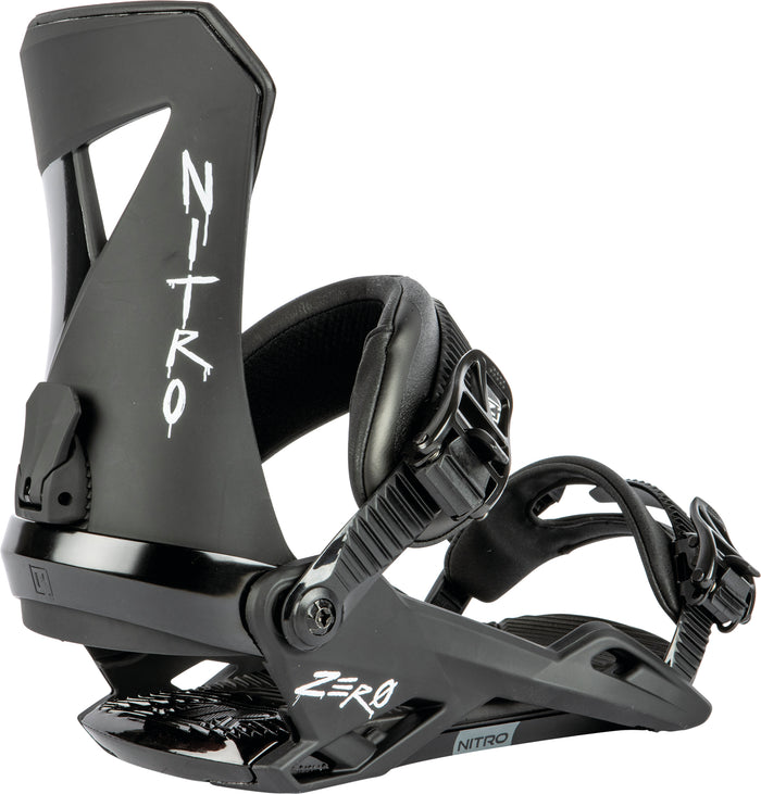 Nitro Zero Snowboard Bindings 2024 (Ultra Black)