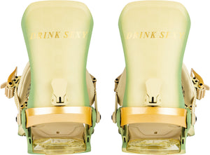 Nitro X Drink Sexy One Snowboard Bindings 2024 (Drink Sexy)