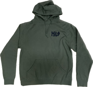 Milo Banned In Auburn Hoody (Moss Green)