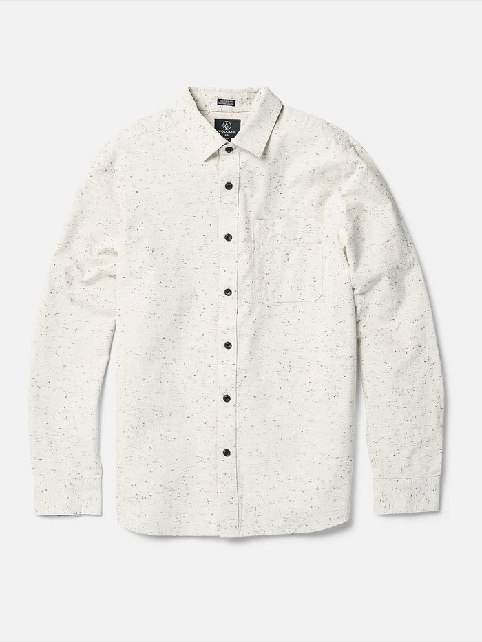 Volcom Date Knight LS Woven (Off White)