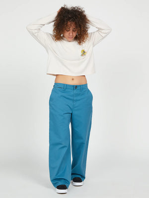 Volcom Thisthatthem Skate Pant (Harbor Blue)
