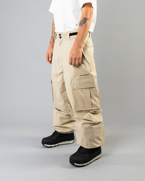 Beyond Medals Cargo Pant 2L (Beige) – Milo Snow and Skate