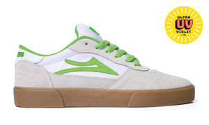 Lakai Cambridge X Yeah Right (White/UV Green Suede)