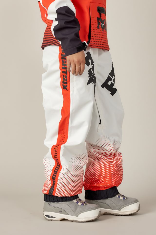 Womens 686 X Fox Racing Shell Pant (Fox Flare Colorblock) – Milo