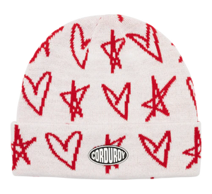 Corduroy Cupid Beanie