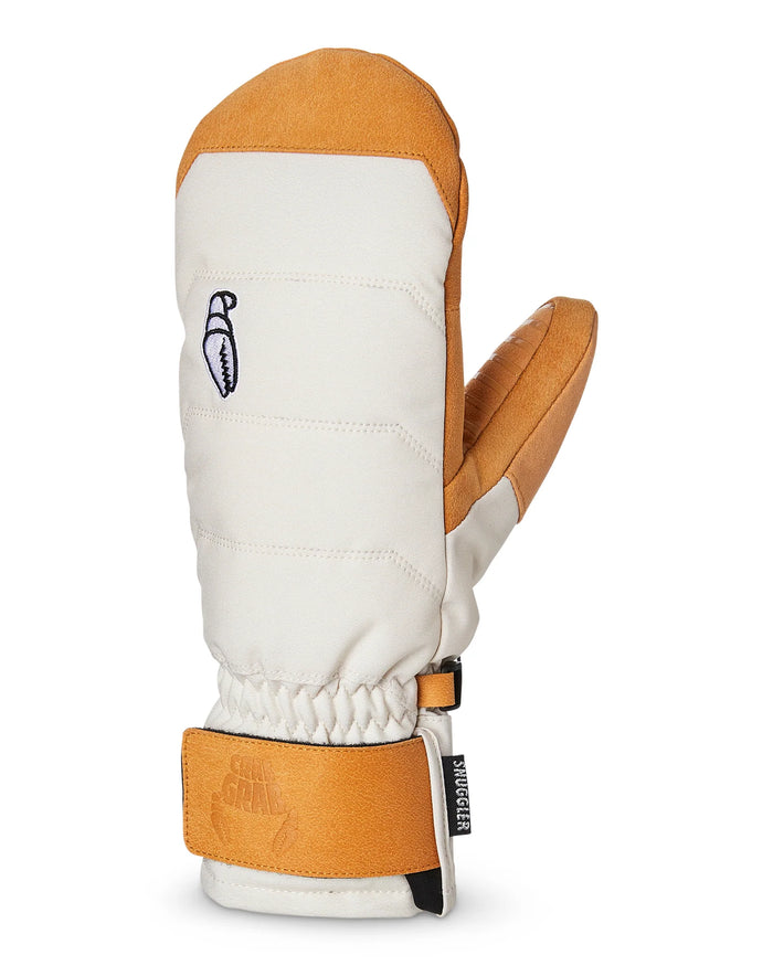 Crab Grab Snuggler Women's Mitt (Cream & Tan)