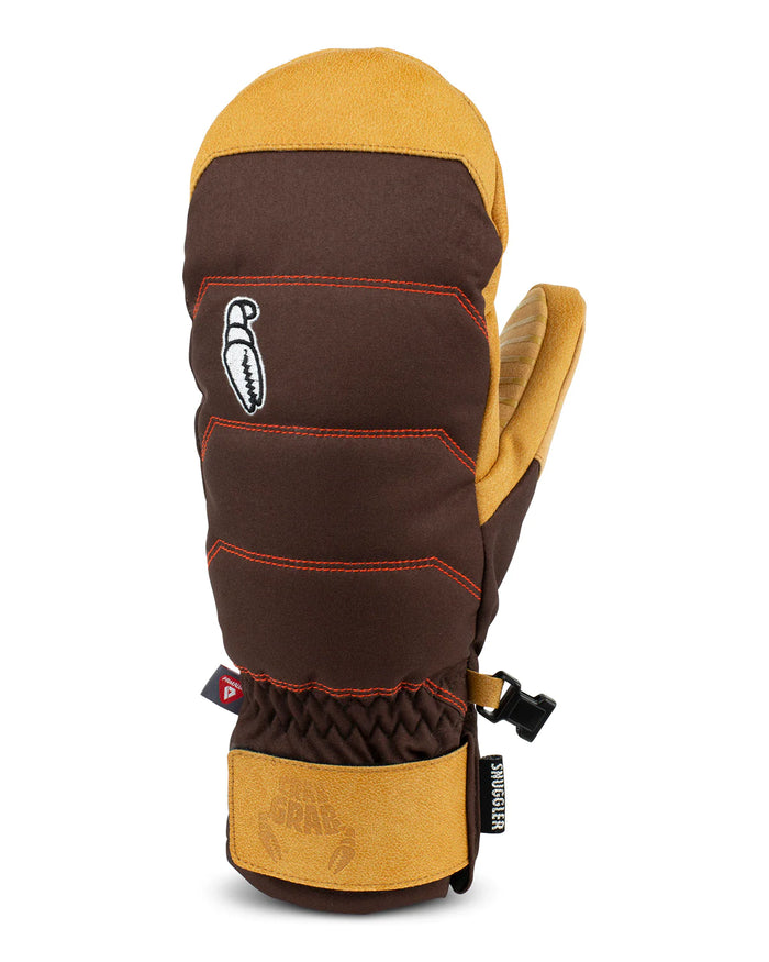 Crab Grab Snuggler Women's Mitt (Brown Contrast)