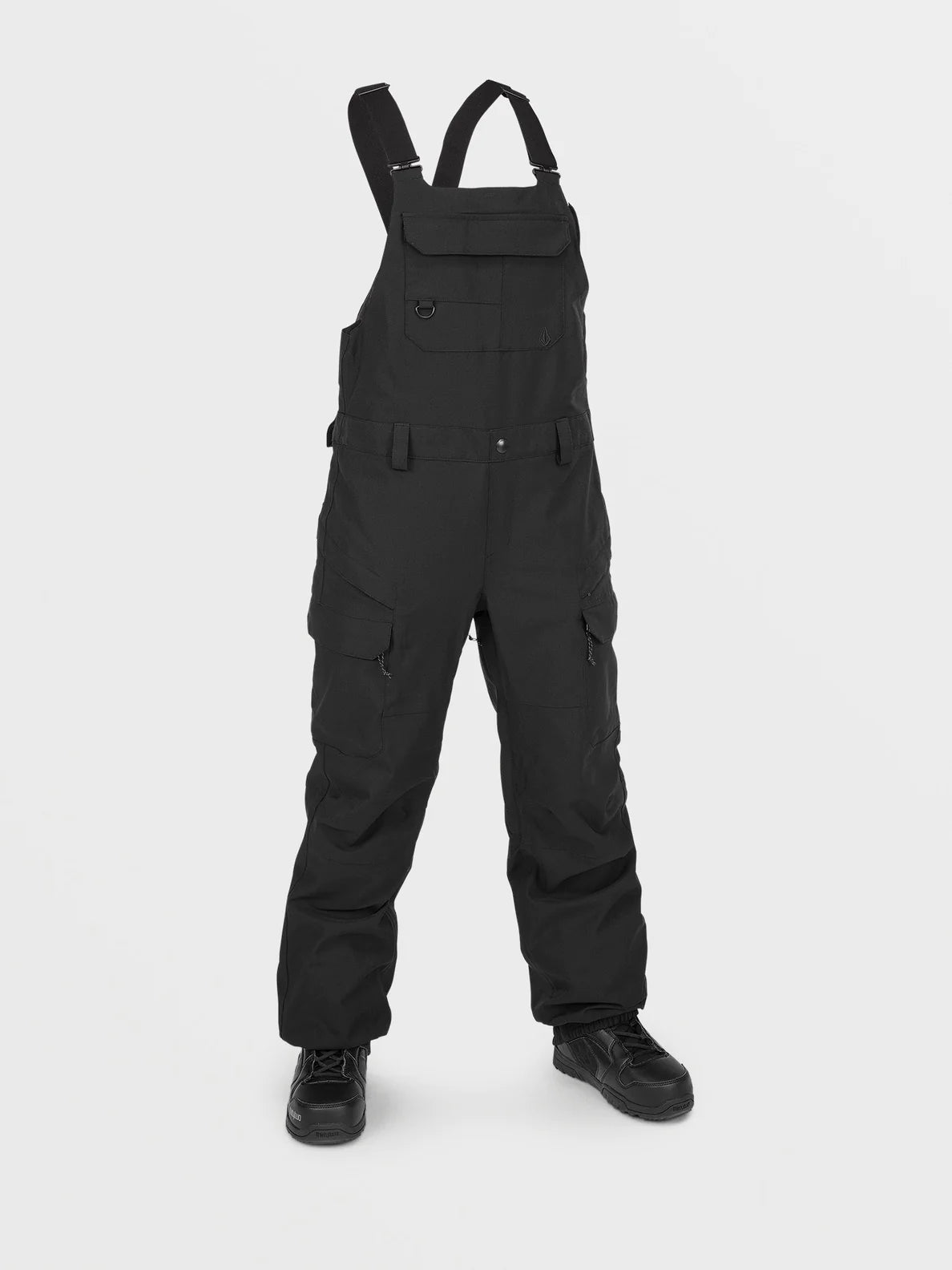 Volcom Creston 3D Stretch Bib Overall (Black) – Milo Snow Volcom Creston 3D Stretch Bib Overall (Black) – Milo Snow