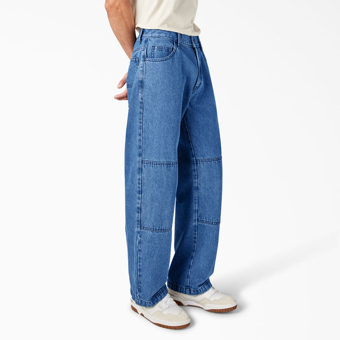 Dickies Loose Fit Double Knee Jean (Vintage Blue)