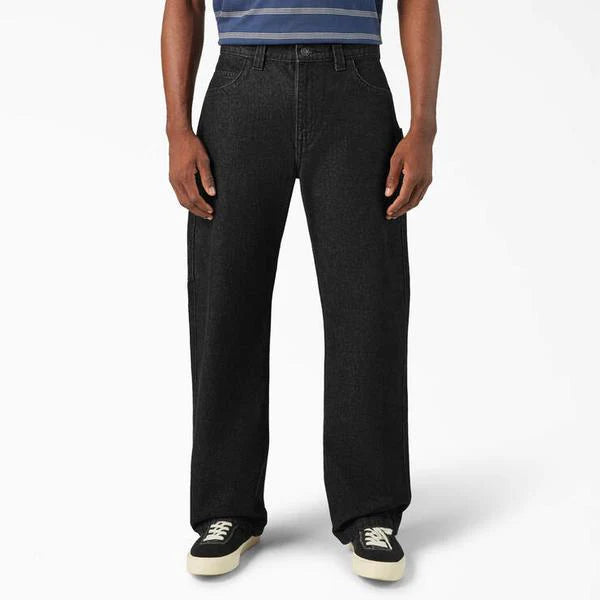 Dickies Skate Relaxed Carpenter Jean (Black Denim) – Milo Snow and