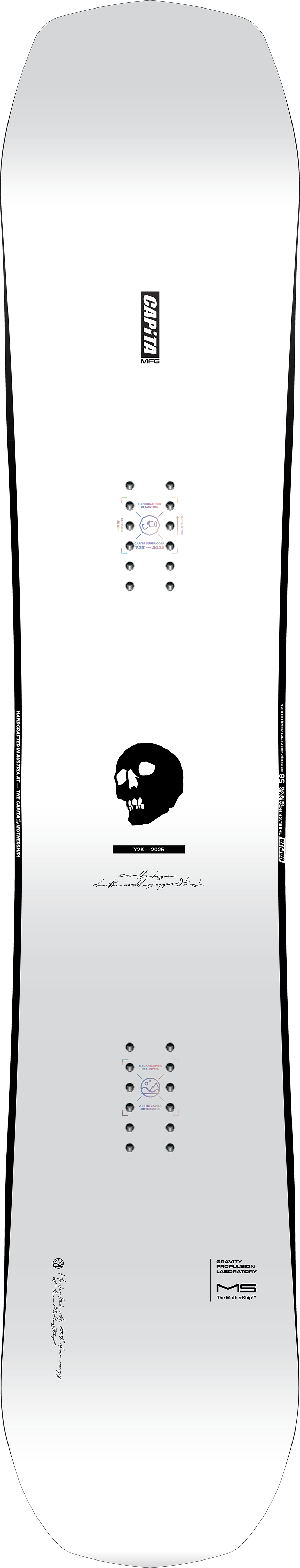CAPiTA Black Snowboard of Death BSOD Snowboard 2026 – Milo Snow and Skate