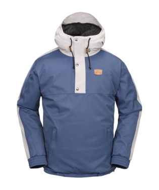 Volcom Longo 20K Pullover Mens Snowboard Jacket (Indigo) – Milo