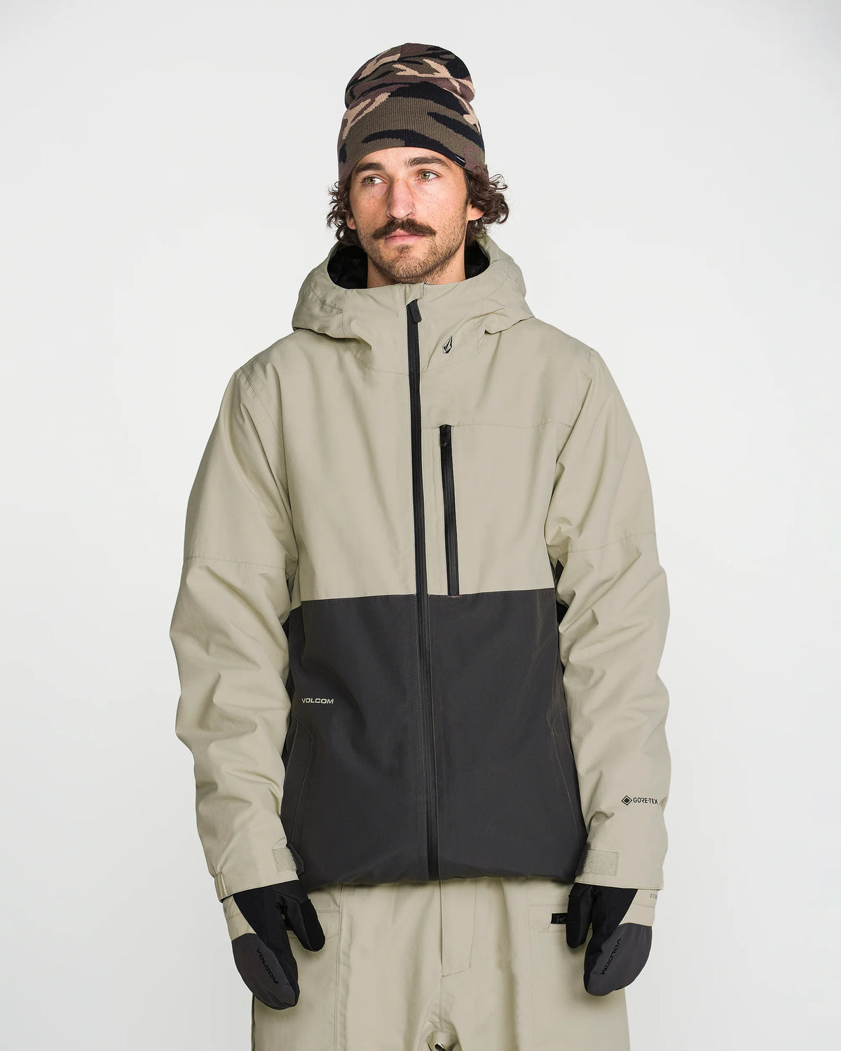 Volcom Mens L Gore-Tex Jacket (Dark Grey) – Milo Snow and Skate
