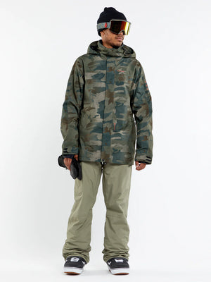 Volcom L Gore Tex Snowboard Pant (Light Military)