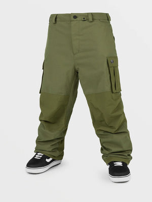 Volcom NWRK Baggy Snowboard Pant (Military)