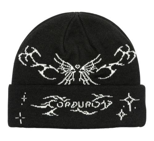 Corduroy Gothic Beanie