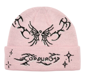 Corduroy Gothic Beanie