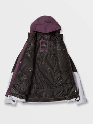 Volcom WOMENS V.CO ARIS GORE-TEX JACKET - BLACKBERRY