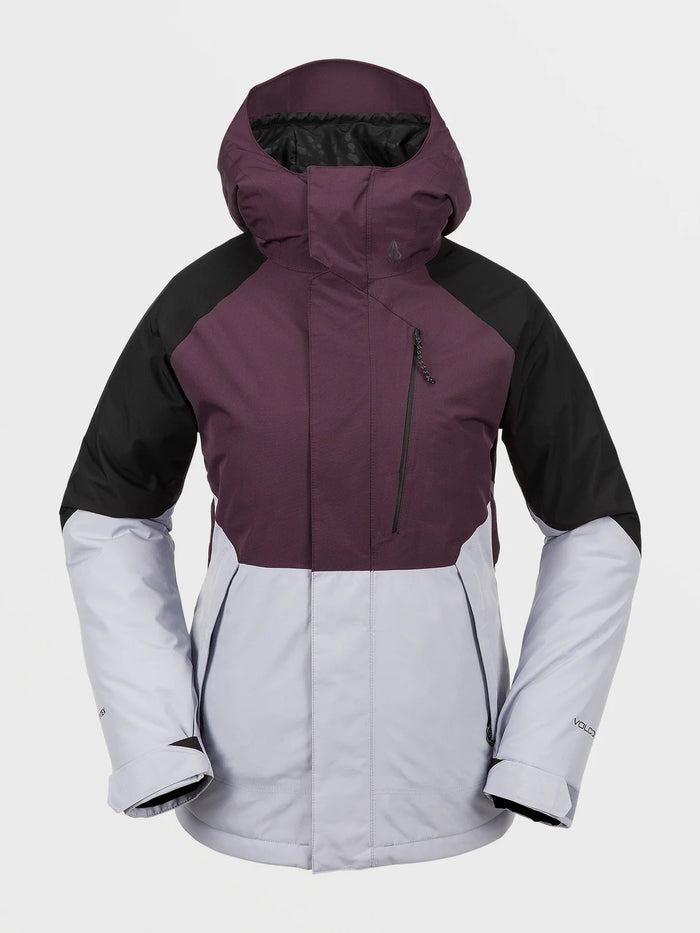 Volcom WOMENS V.CO ARIS GORE-TEX JACKET - BLACKBERRY