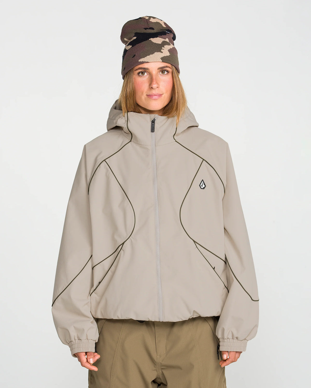 Volcom Liftline 20k Jacket (Khaki) – Milo Snow and Skate