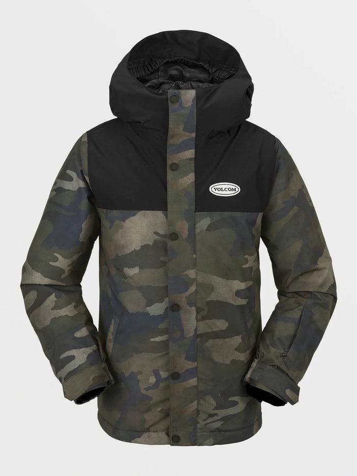 Volcom KIDS STONE 91 INSULATED JACKET - CLOUDWASH CAMO