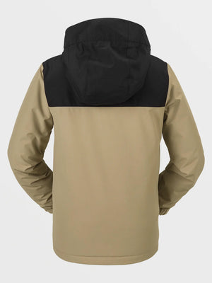 Volcome Stone.91 Youth Jacket (Dark Khaki)
