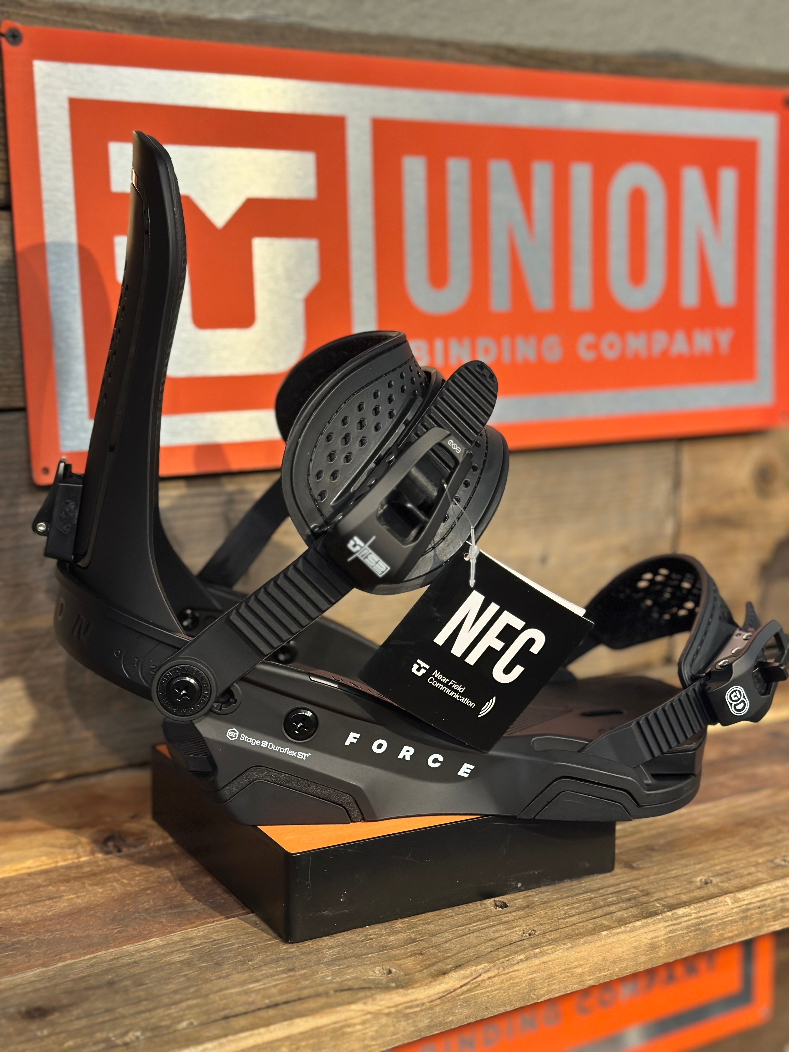 Union 2026 Force Snowboard Bindings - Black